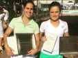 Gabriela Cé conquista título de duplas em Perigueux