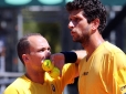 Marcelo Melo e Bruno Soares jogam juntos no Brasil Open