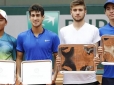 Orlandinho é vice-campeão juvenil de duplas em Roland Garros