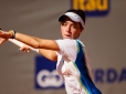 Thaisa Pedretti vence a primeira no torneio juvenil de Wimbledon 