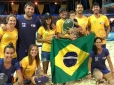 Brasil fatura 10 medalhas no Pan de Beach Tennis, em Aruba