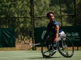 Vitória Miranda e Luiz Calixto disputam torneio júnior de tênis em cadeira de rodas nos EUA