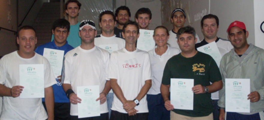 Lista de participantes do Curso ITF Nível I de Arbitragem de Florianópolis (SC)