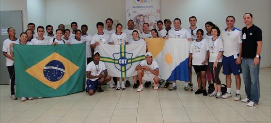 Módulo Escolar do Programa Jogue Tênis nas Escolas é realizado em Palmas, no Tocantins.
