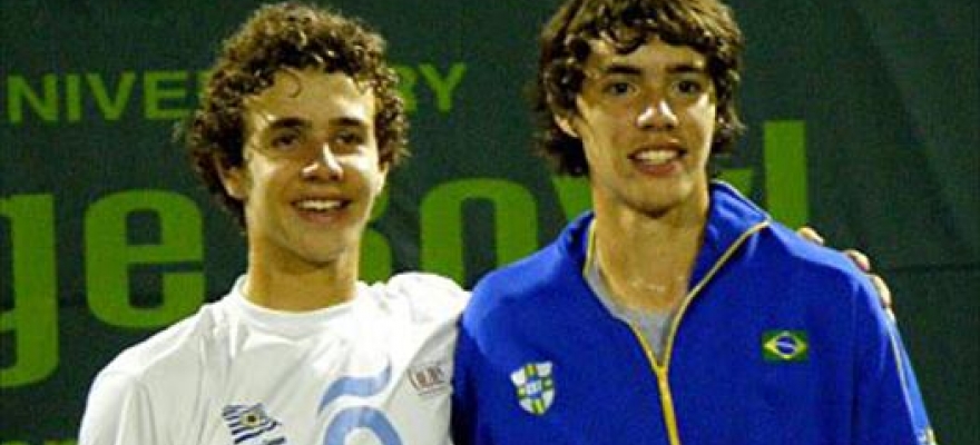 Brasileiros são campeões de duplas de 16 anos no Orange Bowl