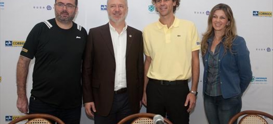 Correios e Gustavo Kuerten fazem parceria pelo tênis