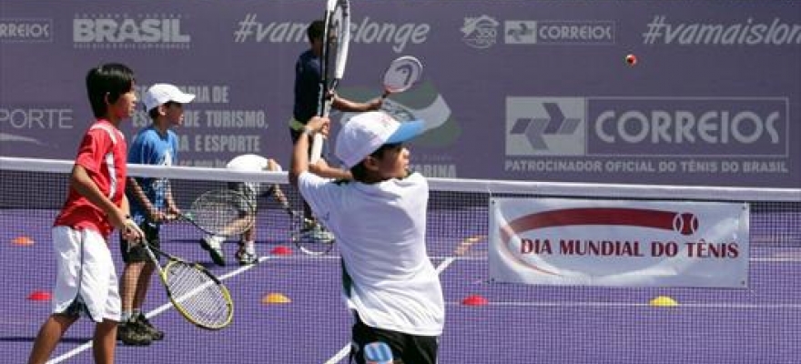 Brasil Tennis Cup recebe ação do Dia Mundial do Tênis