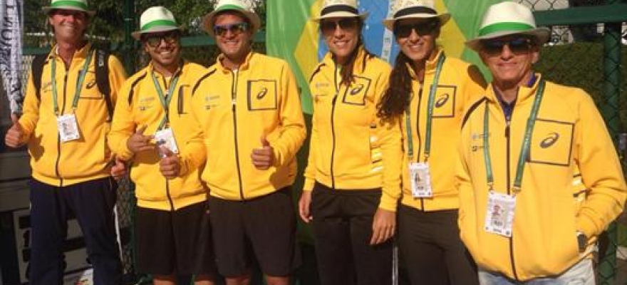 Brasil encerra exibição de Beach Tennis em Roland Garros