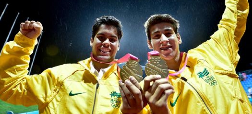 Luz e Zormann ganham o ouro na Olimpíada da Juventude