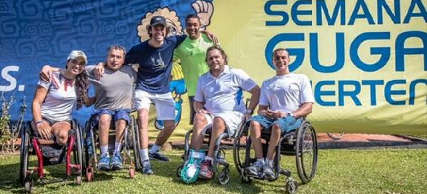 Equipe paralímpica do Brasil presente na Semana Guga