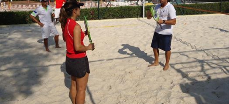 Guilherme Prata comandou Módulo 1 de Beach Tennis