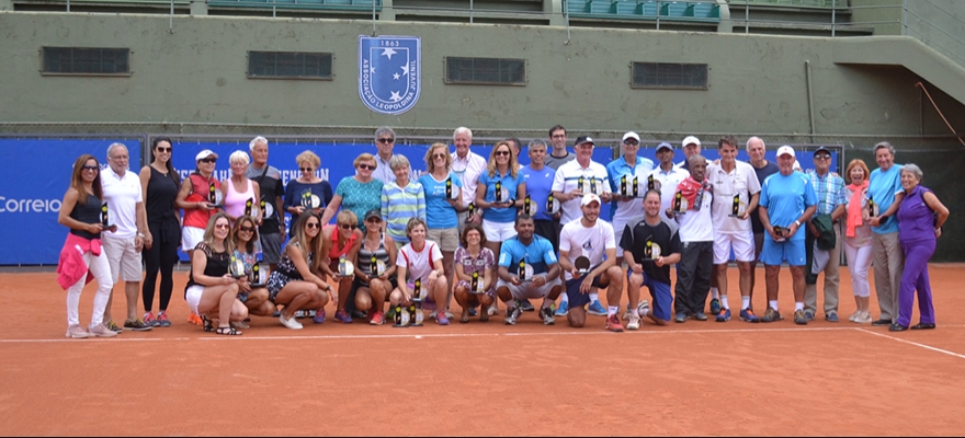 Definidos os campeões do 30º Seniors Internacional de Tênis de Porto Alegre