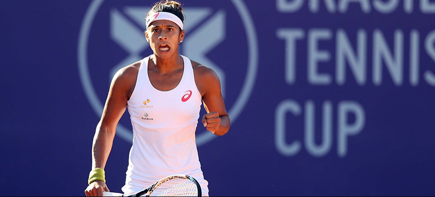Teliana Pereira é a tenista número 1 na lista feminina do Rio Open