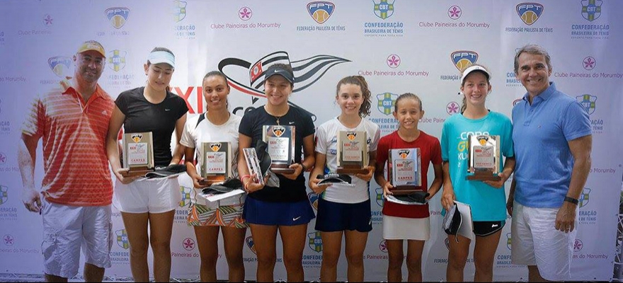 Definidos os campeões de 12 a 18 anos da XXIII Copa São Paulo de Tênis