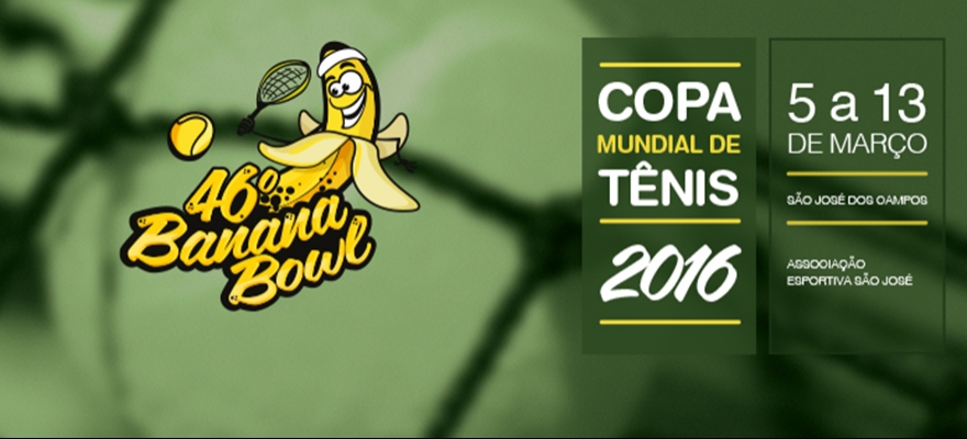 Banana Bowl traz futuras estrelas do tênis a São José dos Campos