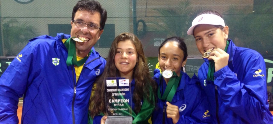 Brasil é campeão sul-americano de 14 anos feminino no Paraguai