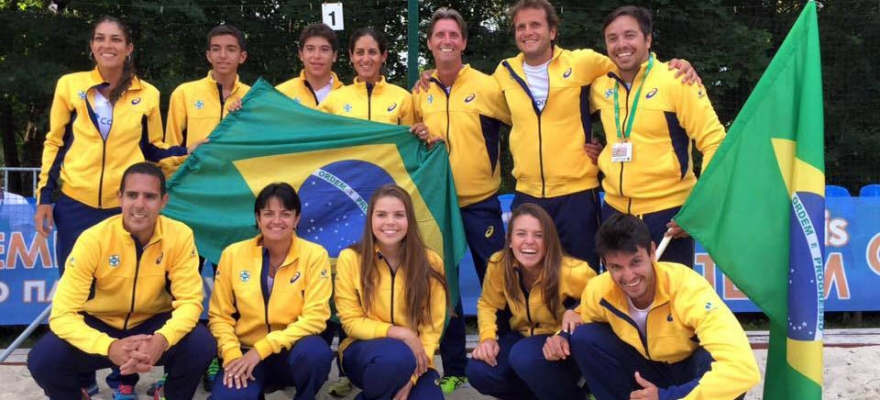 Brasil completa equipe para o Mundial de Beach Tennis
