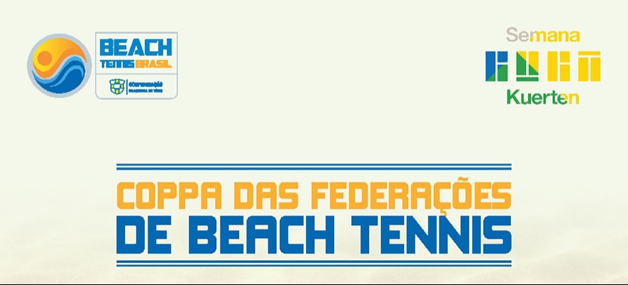 Inscrições abertas para a Copa das Federações de Beach Tennis