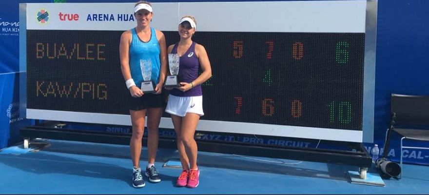 Laura Pigossi conquista segundo título de duplas em Hua Hin