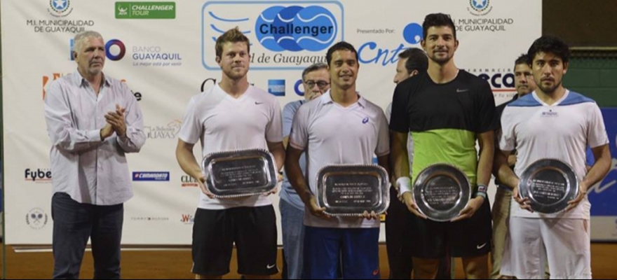 Fabiano de Paula é campeão de duplas no Challenger de Guaiaquil