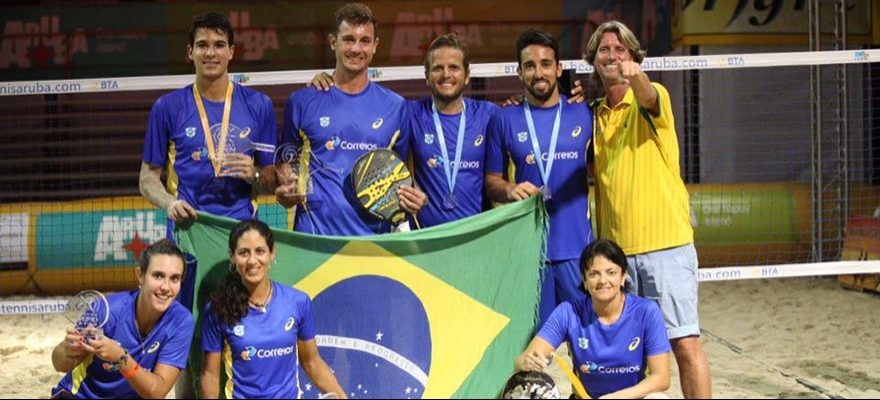Brasil é tetracampeão geral no Pan-Americano de Beach Tennis
