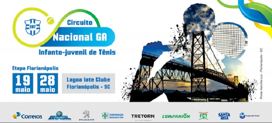 Segunda etapa do Circuito Nacional Infantojuvenil será disputada em Florianópolis