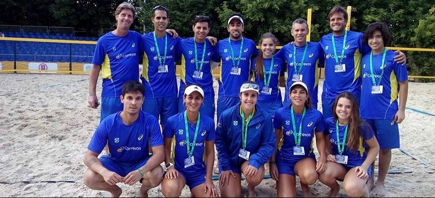 Joana Cortez e Vinícius Font disputarão a Copa Rio Beach Tennis