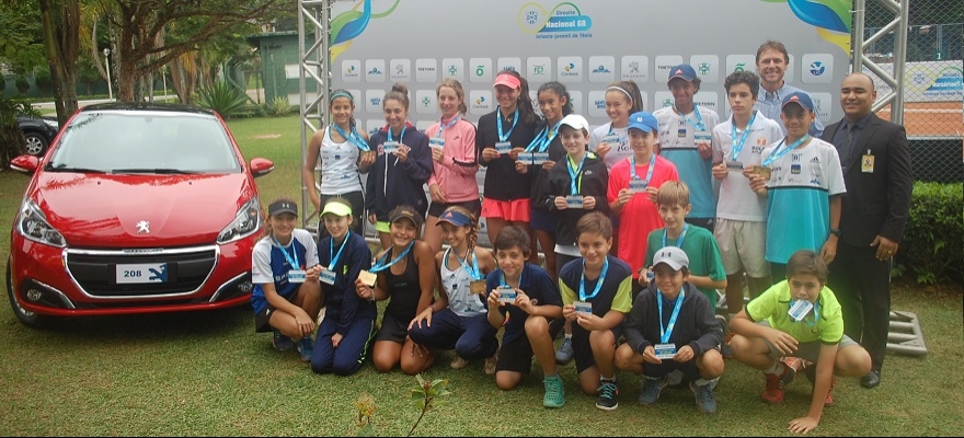 Circuito Nacional define os campeões de 12 e 14 anos em Florianópolis
