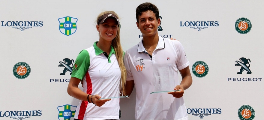 João Ferreira e Nathalia Gasparin disputam o Rendez-Vous à Roland Garros