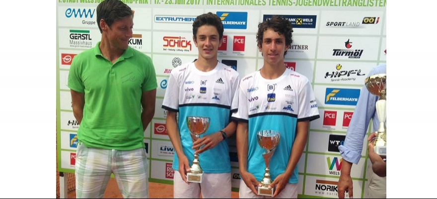 Matheus Pucinelli e Igor Gimenez conquistam título na Áustria