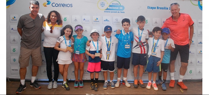 Circuito Nacional conhece os campeões do Tennis Kids em Brasília