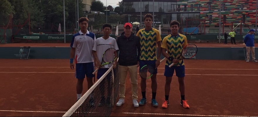 Brasil estreia com vitória na Davis Cup Junior em Budapeste