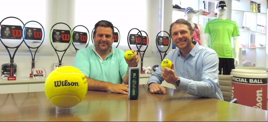 Wilson é a nova marca oficial de bolas de tênis e acessórios da CBT