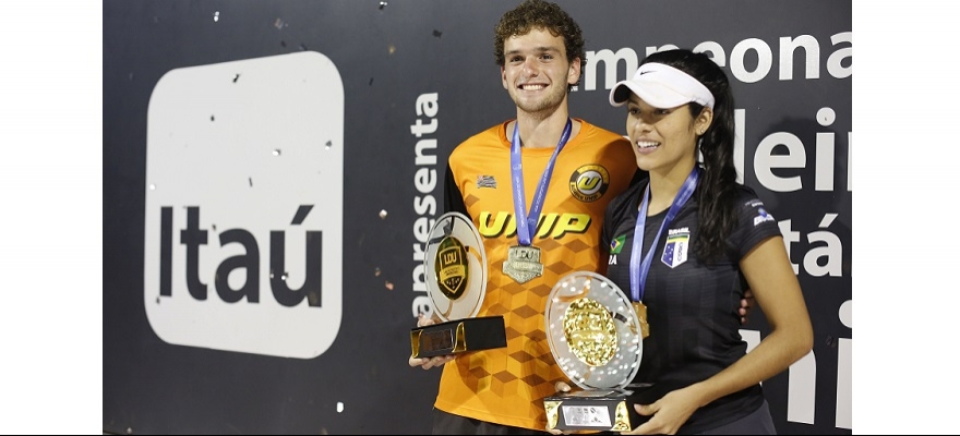 Monteiro e Haddad sagram-se campeões da LDU de Tênis 2017