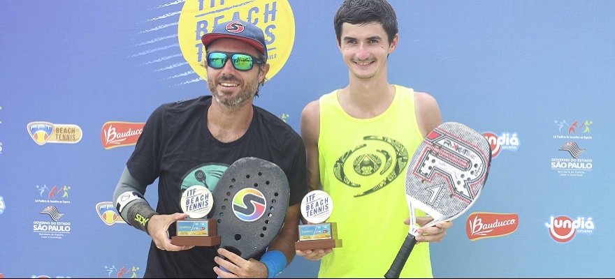  Estrangeiros dominam o ITF de Beach Tennis no Gonzaga, em Santos