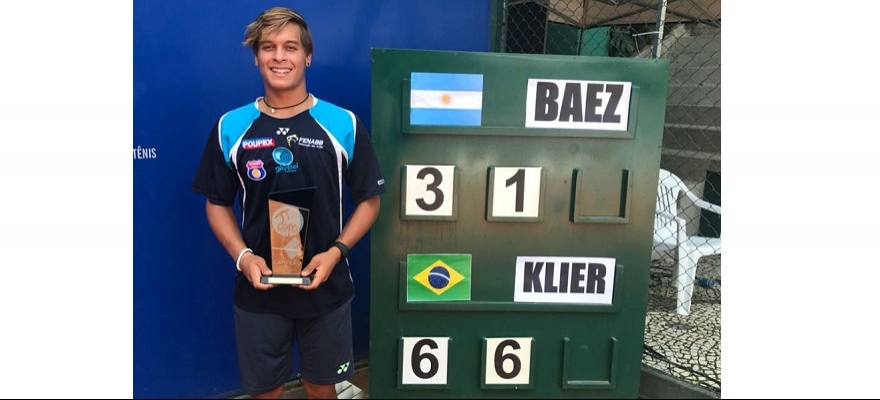 Klier vence novo número 1 do mundo Baez e é campeão da Copa Paineiras