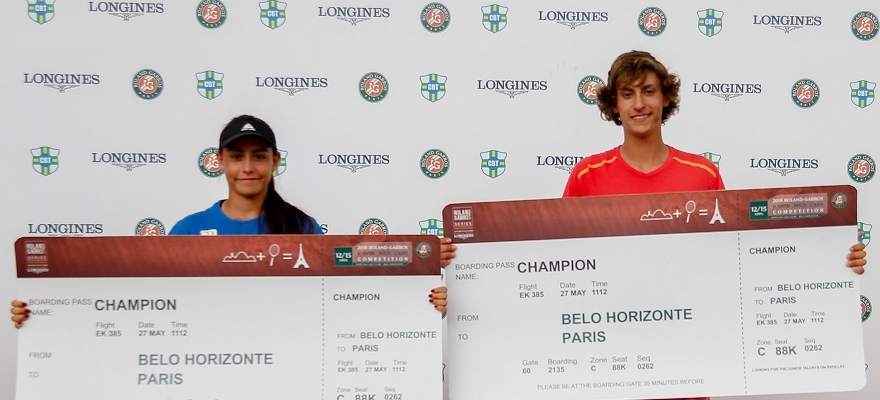 Reyes e Melilo faturam Roland-Garros Junior Wild Card e vão a Paris