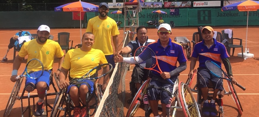 Brasileiros arrasam no 2º dia do Mundial de Tênis em Cadeira de Rodas