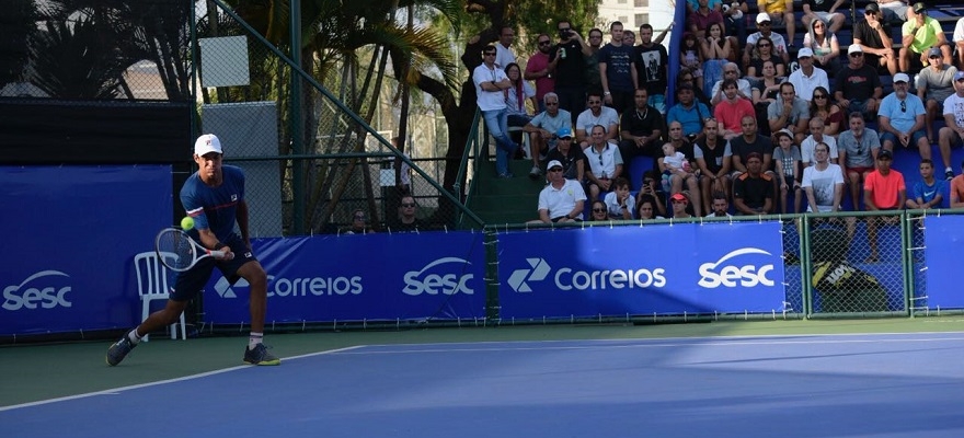 Favoritos, Klier e Oliveira decidem título do Sesc Open de Tênis, no DF