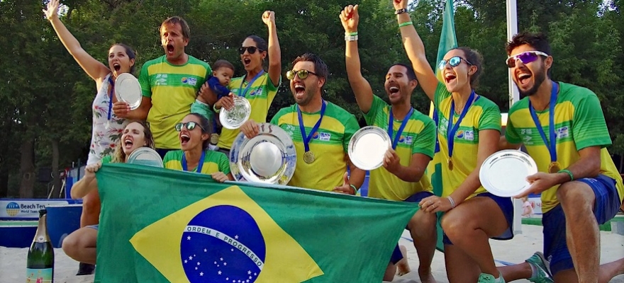 Brasil é campeão mundial juvenil de Beach Tennis e faz história