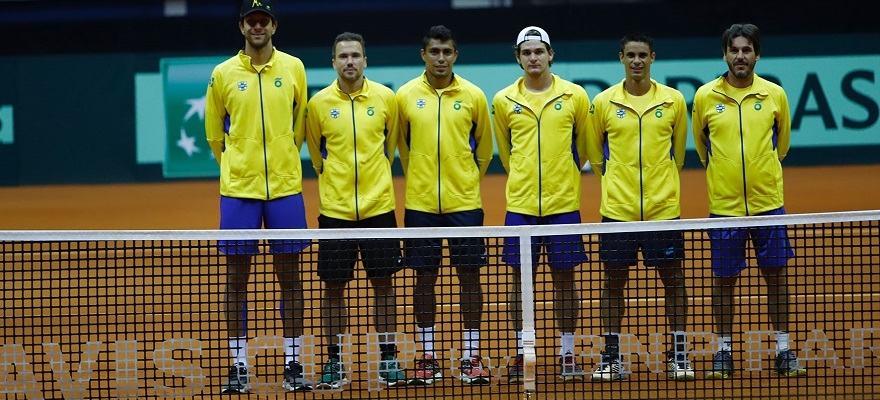 Brasil e Bélgica iniciam duelo pelo qualifying da Copa Davis, nesta sexta