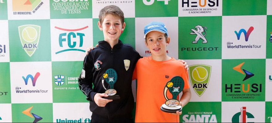 Copa Santa Catarina de Tênis define campeão na categoria 12 anos