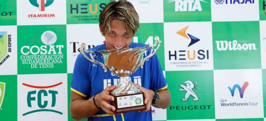 Paranaense Márcio Silva é campeão na categoria 18 anos na Copa SC