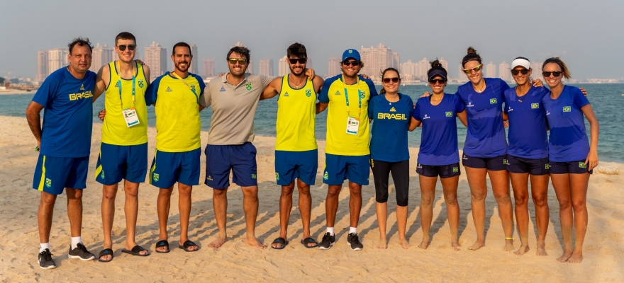 Brasil tem estreia arrasadora no Beach Tennis nos Jogos Mundiais de Praia