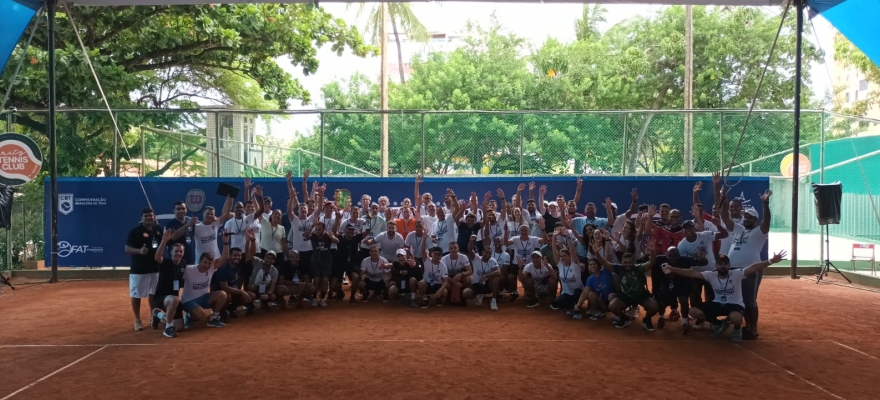 Congresso Nacional de Tênis reúne 80 participantes em Maceió