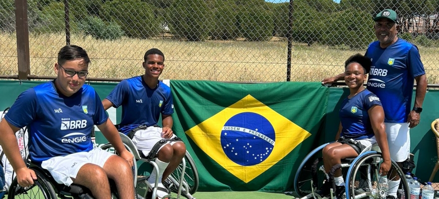Atletas do Tênis em Cadeira de Rodas disputam Jogos Parapan-Americanos de Jovens na Colômbia