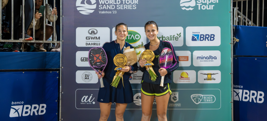 Vitória Marchezini e Sophia Chow são campeãs do Sand Series de Valinhos e faturam o maior título juntas
