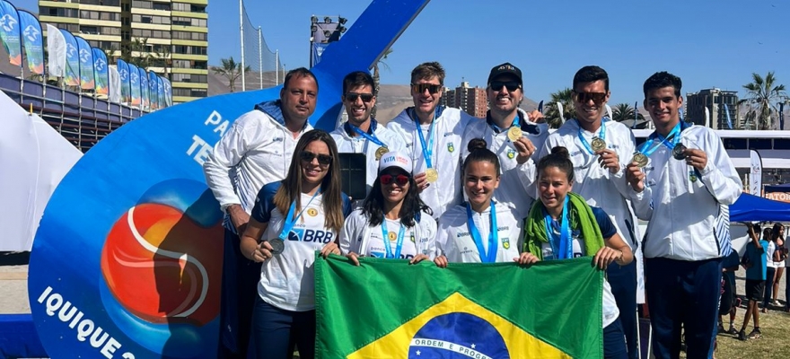 Time Brasil BRB conquista 29 medalhas no Pan-Americano de Beach Tennis