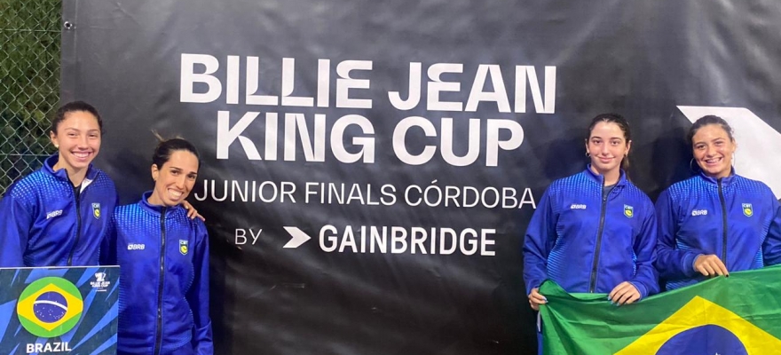 Time Brasil BRB estreia na Billie Jean King Cup Junior contra a Grã-Bretanha