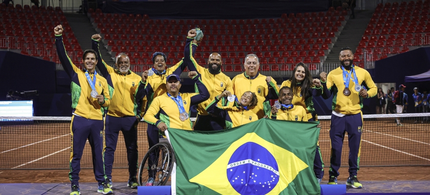Tênis em Cadeira de Rodas encerra participação nos Jogos Parapan-Americanos com recorde de medalhas